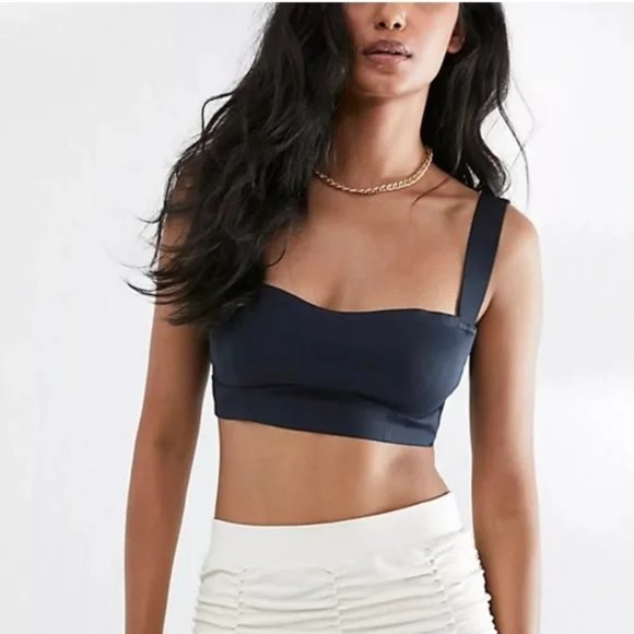 Free People Other - Free People Naomi Longline Bra Black Size S NWT
